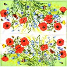 Serwetka decoupage seria HOLMBLAD maki i dzwonki 33x33cm